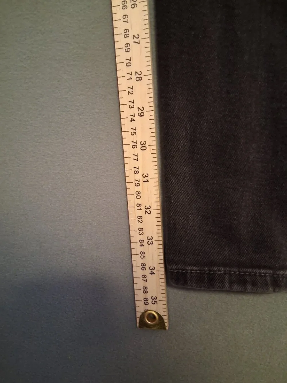True Religion Black Rocco Relaxed Skinny Cargo Jeans W34xL34.5 Grunge Punk Goth